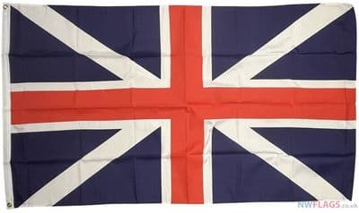 Jack and Admiral of the Fleet Flag - 5ft x 3ft | Standard Polyester