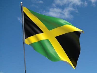 Jamaica 5ft x 3ft Flag