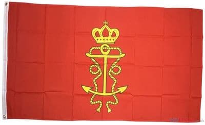 James II Lord High Admiral Masthead 1686 Flag - 5ft x 3ft | Standard Polyester