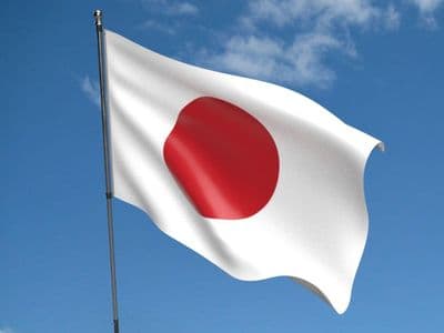 Japan Flag 5ft x 3ft