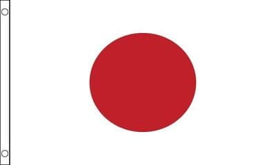 Japan Flag - 8ft x 5ft | Standard Polyester