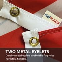 Jersey 5ft x 3ft Knitted Heavy Polyester Flag