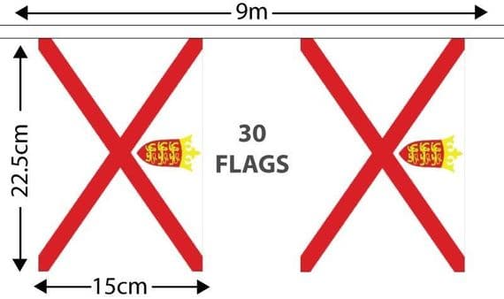 Jersey Bunting | Buy Jersey Bunting | North West Flags