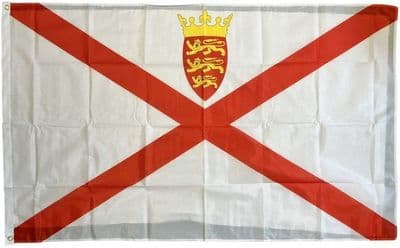 Jersey Flag 5ft x 3ft - Knitted Heavy Polyester