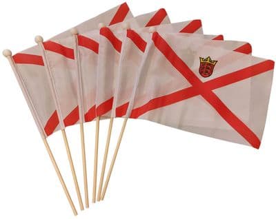 Jersey Hand Flag - 6 Pack