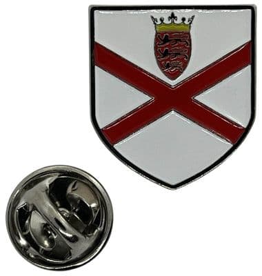 Jersey Shield Pin Badge