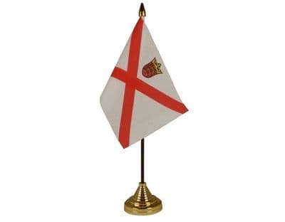 Jersey Table Flag
