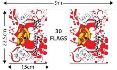 Just Married Bunting (9m)