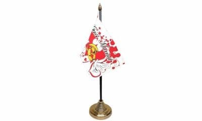 Just Married Table Flag