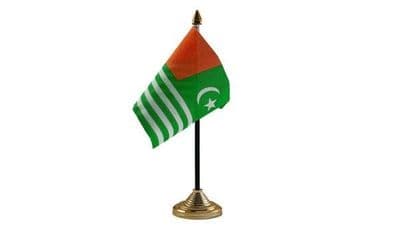 Kashmir Table Flag