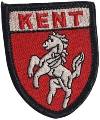 Kent Badge Embroidered Sew on patch