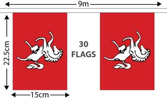 Kent 9m Bunting | Buy Kent Bunting | North West Flags