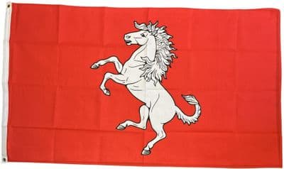 Kent Flag 5ft x 3ft - Knitted Heavy Polyester