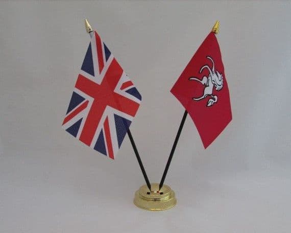 Kent & UK Table Flag | Buy Kent & UK Table Flag | NWFlags