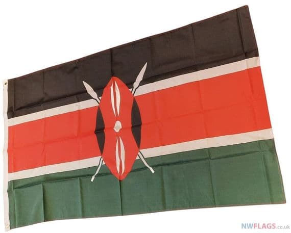 Kenya Flag 5ft x 3ft | Buy Kenya Value Flag | North West Flags