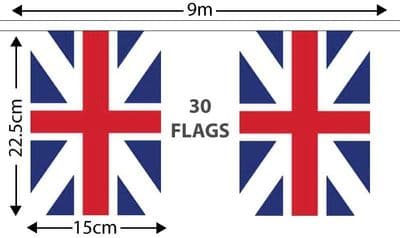 Kings Colours Bunting 9m
