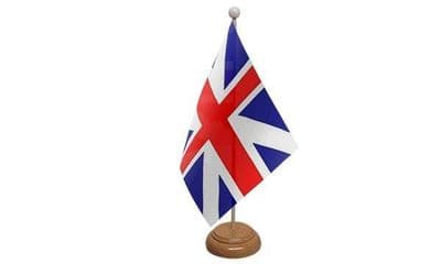 Kings Colours Wooden Table Flag
