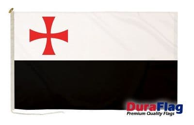 Knights Templar Premium Quality DuraFlag Rope & Toggle - 3ft x 2ft
