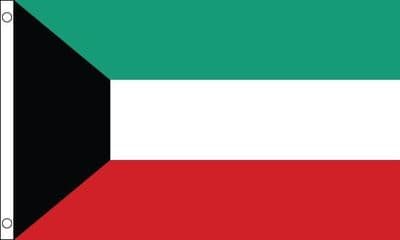 Kuwait Flag VALUE 3ft x 2ft