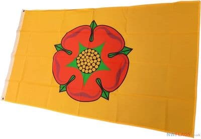Lancashire Flag - 5ft x 3ft | Standard Polyester