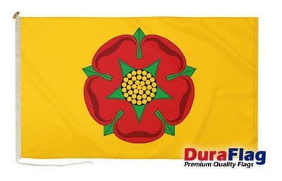 Lancashire Premium Quality DuraFlag Rope & Toggle - 5ft x 3ft