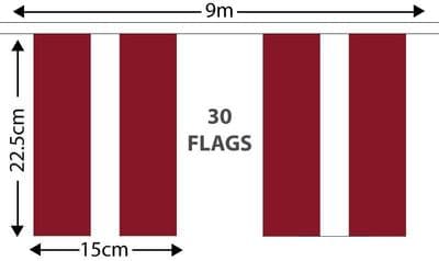 Latvia Bunting 9m