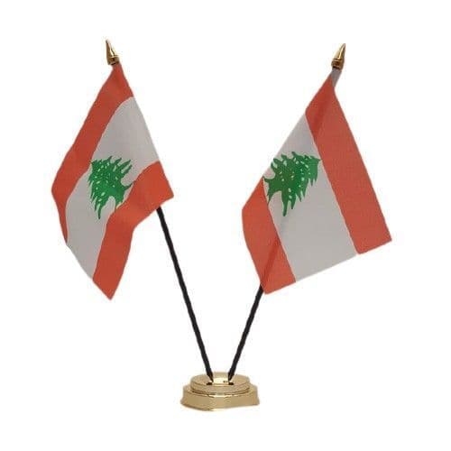 Lebanon Double Table Flag | Buy Lebanon Double Table Flag | NWFlags