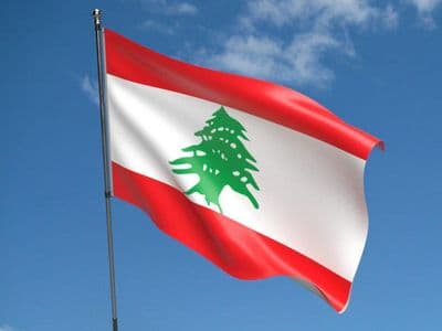 Lebanon Flag 5ft x 3ft
