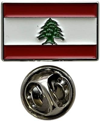 Lebanon Flag Pin Badge
