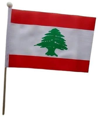Lebanon Hand Flag