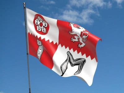 Leicestershire 5ft x 3ft Flag