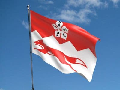 Leicestershire New 5ft x 3ft Flag