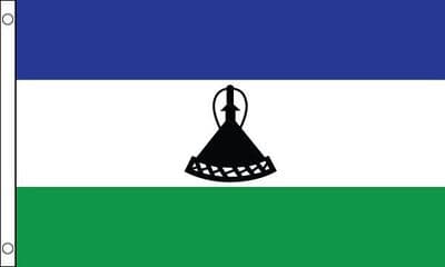 Lesotho VALUE 3ft x 2ft Flag