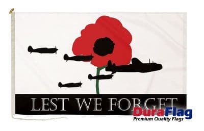 Lest We Forget RAF Premium Quality DuraFlag Rope & Toggle - 3ft x 2ft