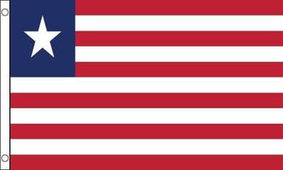 Liberia VALUE Flag - 3ft x 2ft