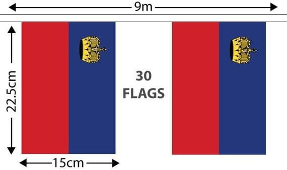 Liechtenstein Bunting | Buy Liechtenstein Bunting | NWFlags