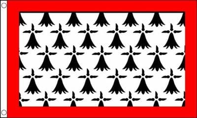 Limousin Flag - 5ft x 3ft | Standard Polyester