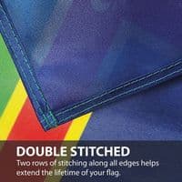 England 1.5ft x 1ft Knitted Heavy Polyester Flag | NWFlags