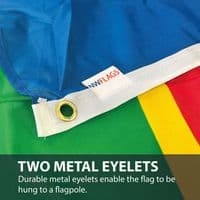 Lincolnshire 3ft x 2ft Knitted Heavy Polyester Flag