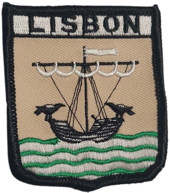 Lisbon Shield patch | Buy Lisbon Shield patch | NWFlags