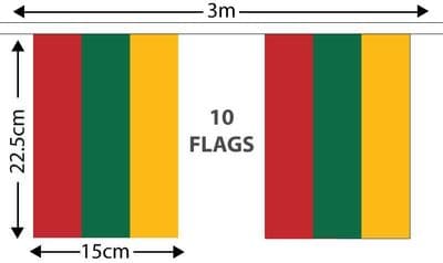 Lithuania Bunting 3m