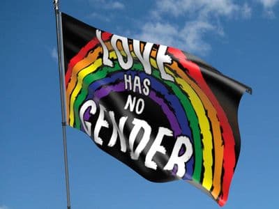 Love Has No Gender Flag 5ft x 3ft