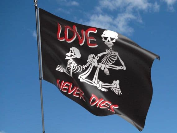 Love Never Dies Flag | Buy Love Never Dies Flag | NWFlags