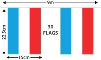 Luxembourg Bunting 9m