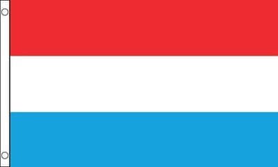 Luxembourg Flag VALUE 3ft x 2ft