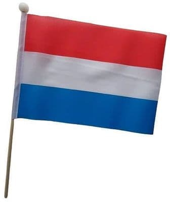 Luxembourg Hand Flag