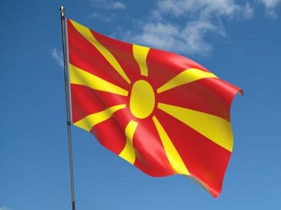 Macedonia Flag 5ft x 3ft