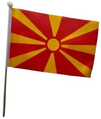 Macedonia Hand Flag