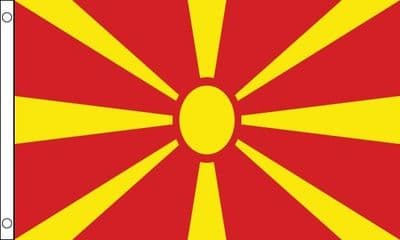 Macedonia VALUE Flag - 3ft x 2ft