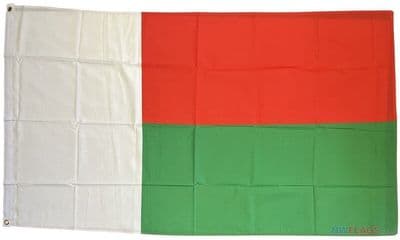 Madagascar Flag - 5ft x 3ft | Standard Polyester